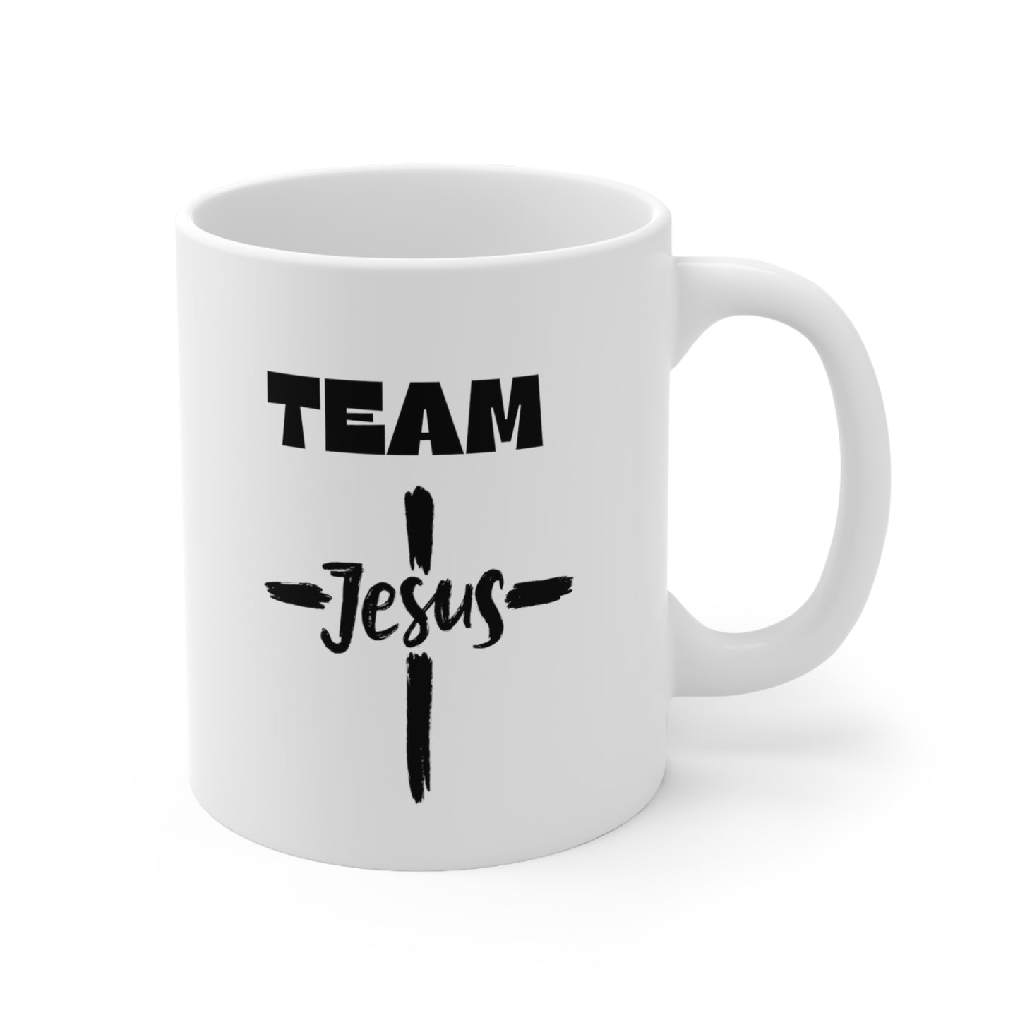 Ceramic Mug Team Jesus 11oz