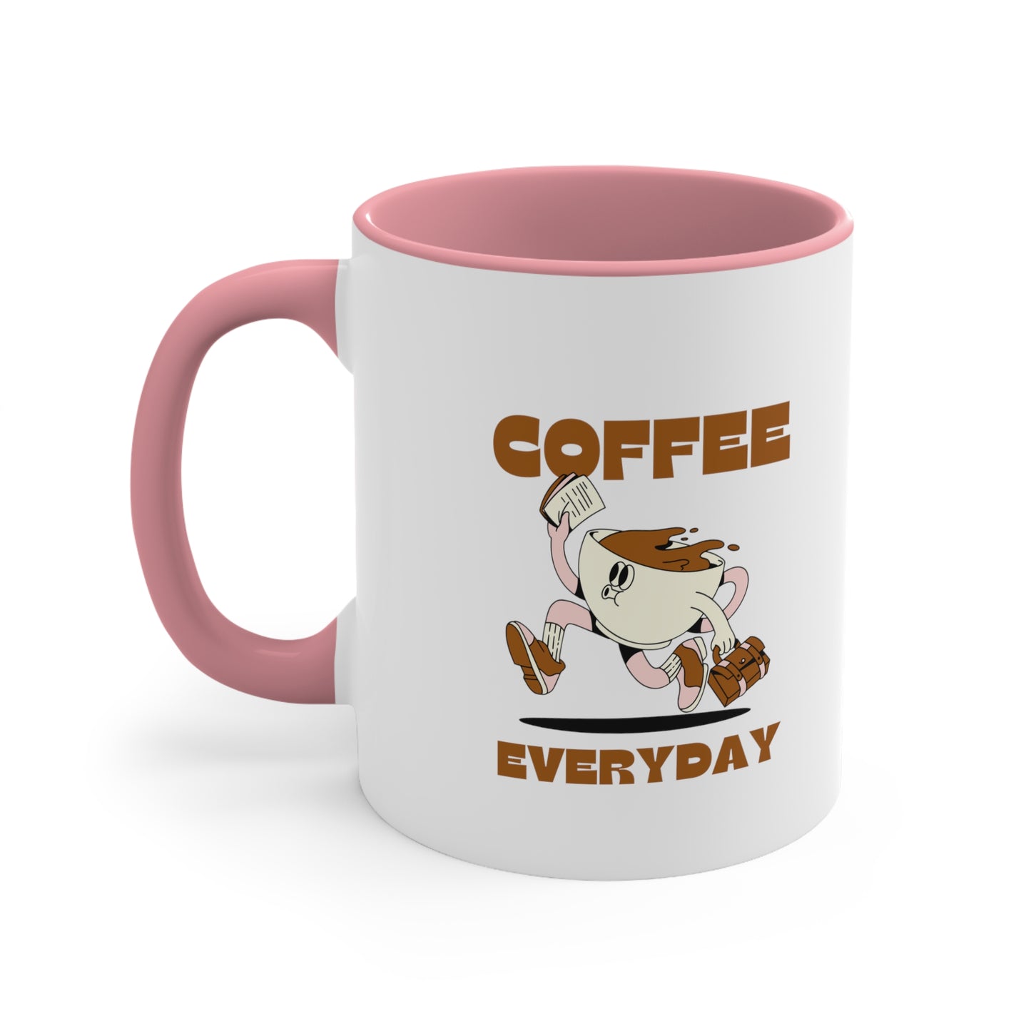 Accent Coffee Mug, Coffee Everyday 11oz