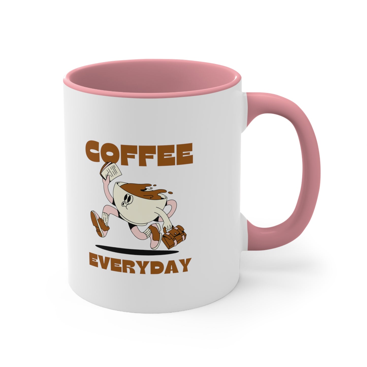 Accent Coffee Mug, Coffee Everyday 11oz